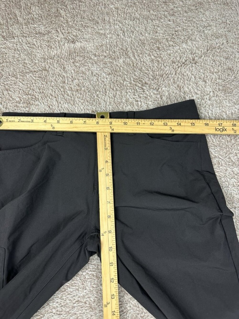 Patagonia Womens Size 6 Skyline Traveler Pants Black Hiking Ankle Zip STY55650 - Picture 7 of 16